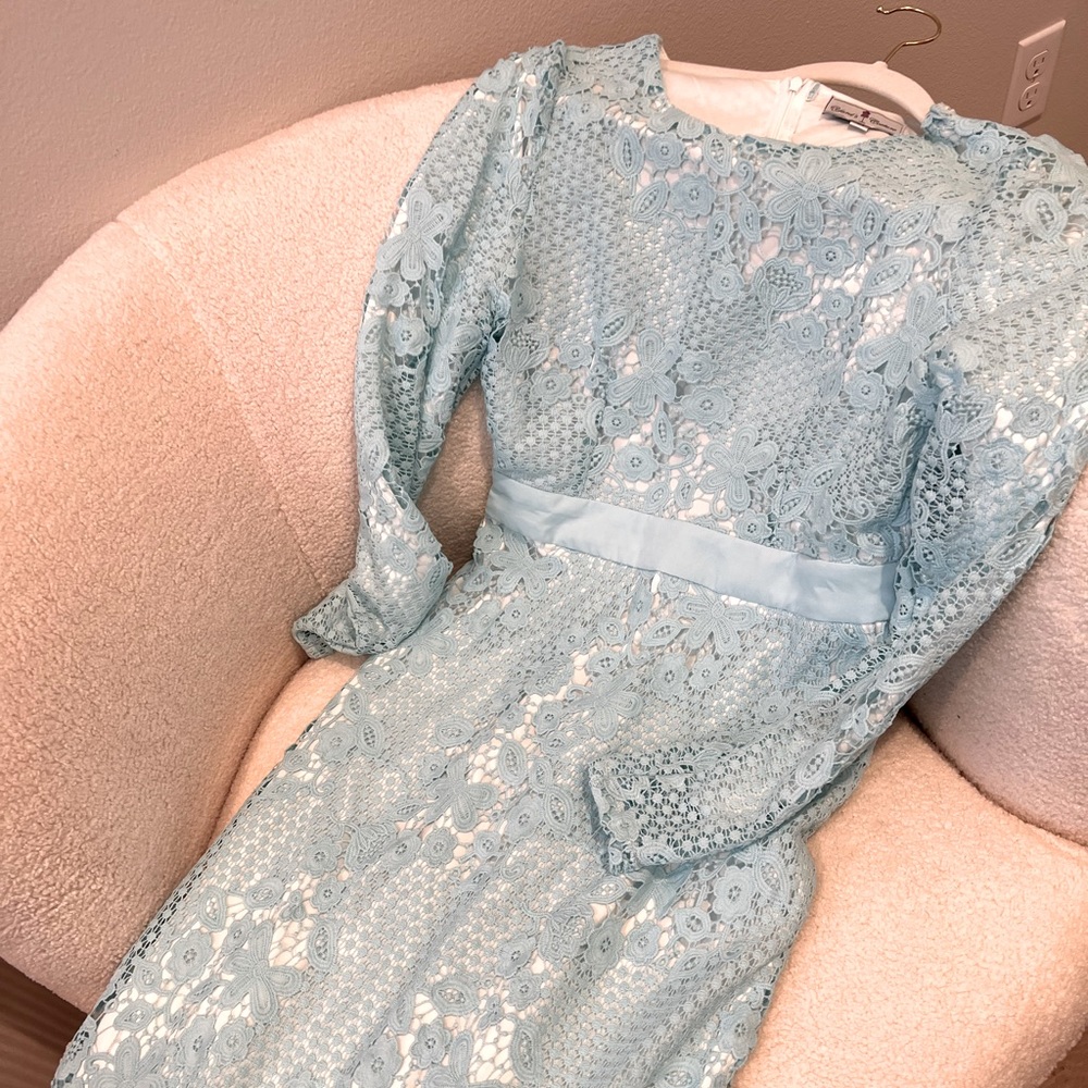 Beautiful blue lace dress size M